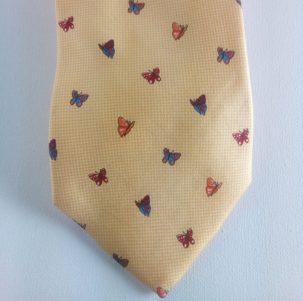 Brooks Brothers butterfly necktie